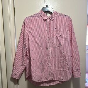 Men's Pink Striped Shirt